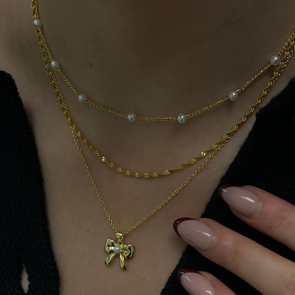 Put a Bow on It Necklace