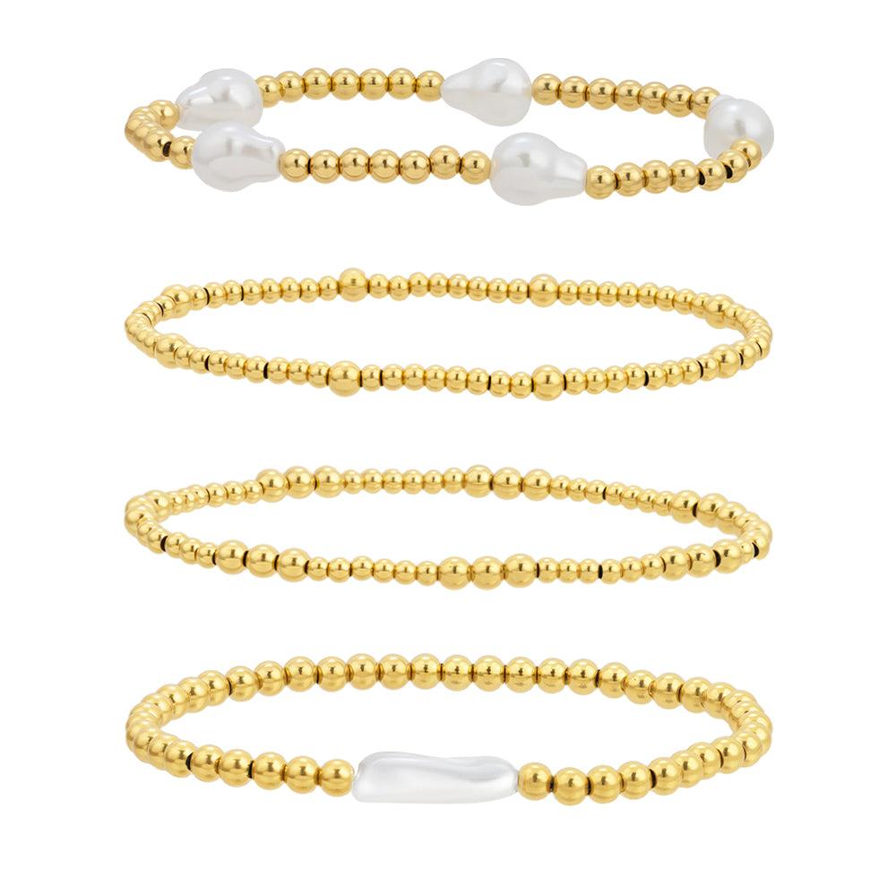 Salty Bundle : 4 Piece Bracelet Bundle