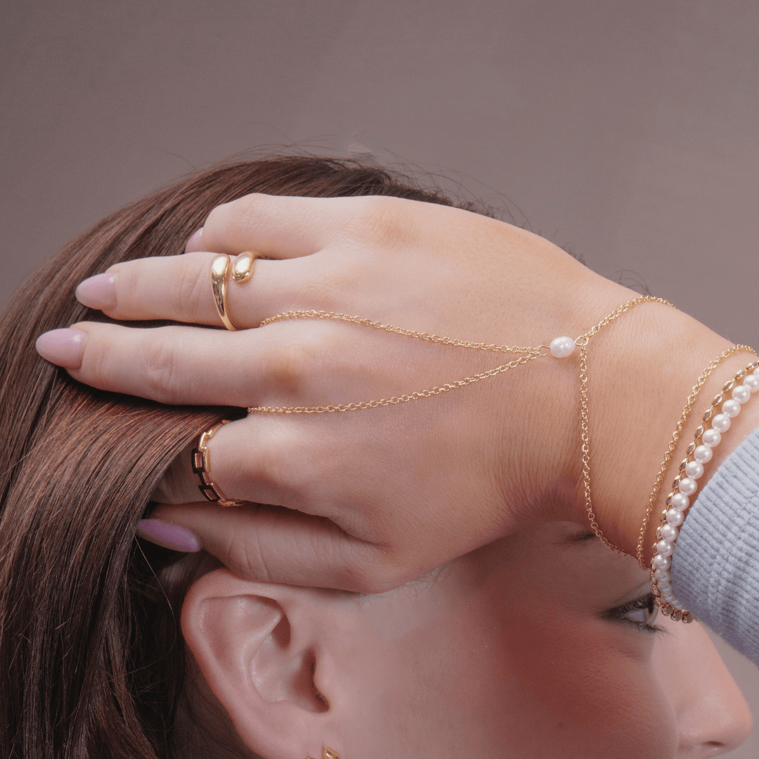 She's A Pearl Hand Chain