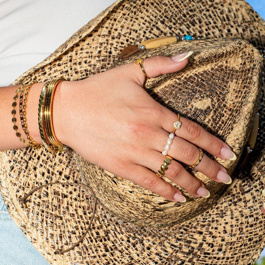 Crossed Bangle