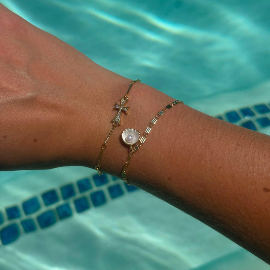 Double Cross Me Bracelet