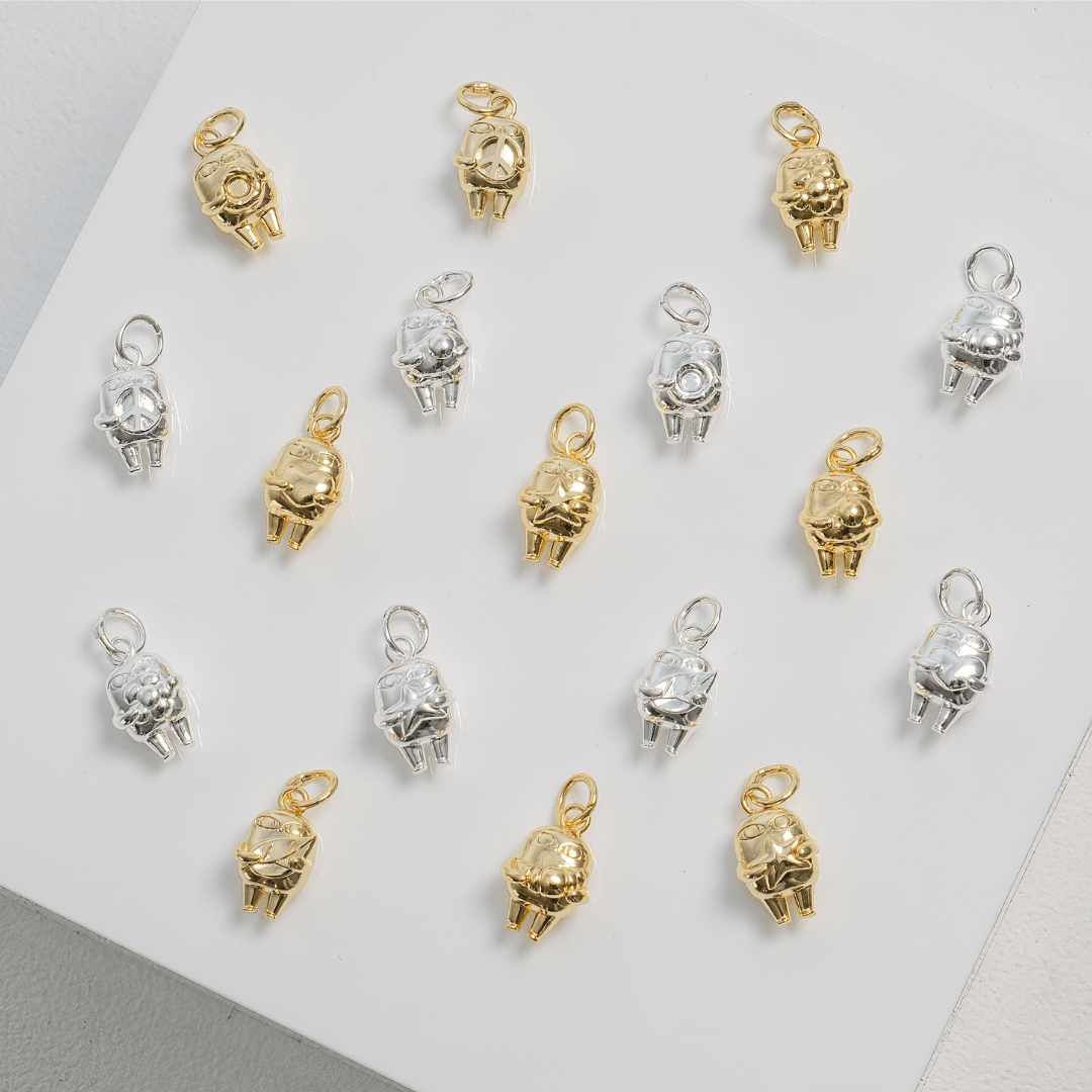 Ketnipz Bean Heart Charm